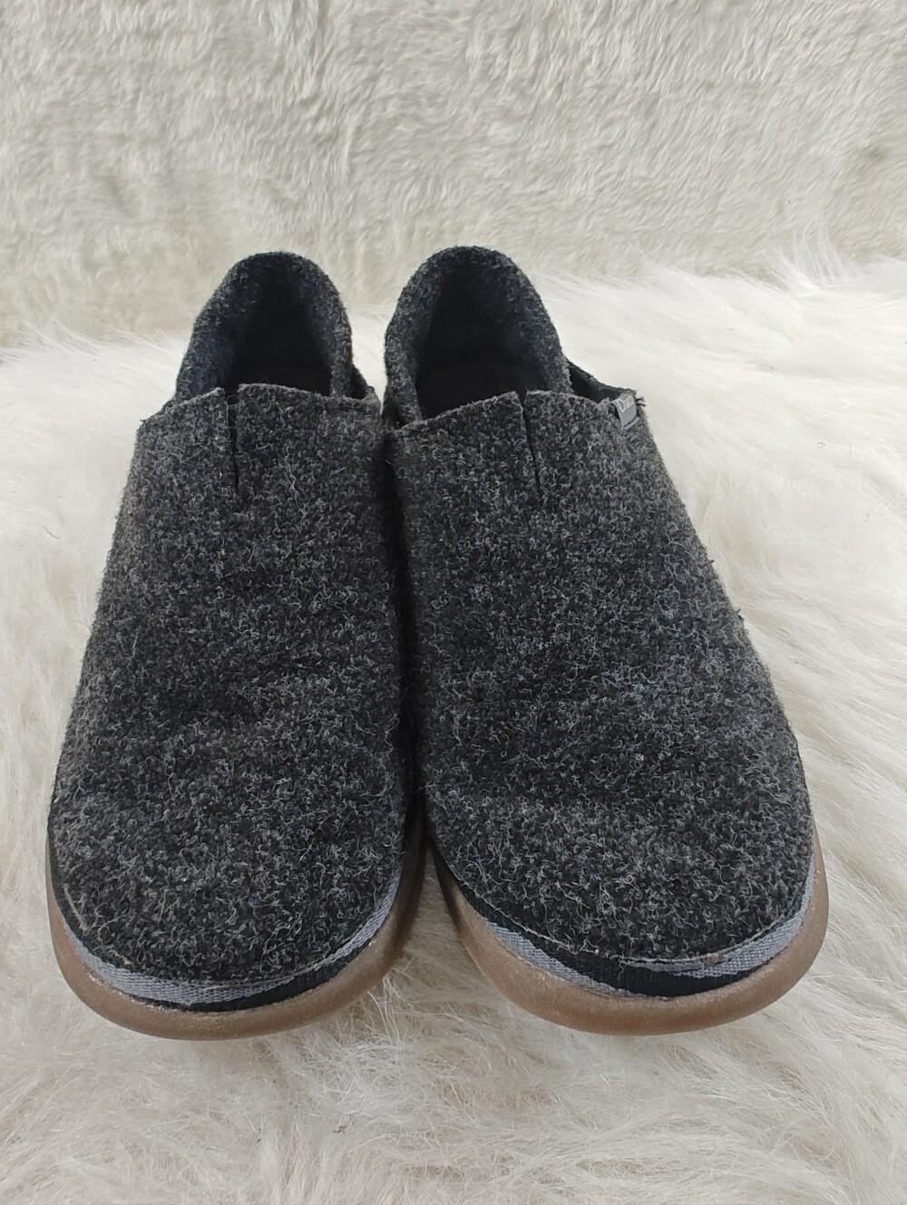 Chaco Revel LUVSEAT Footbed Casual Comfort Shoes Charcoal Gray Men's Size 11